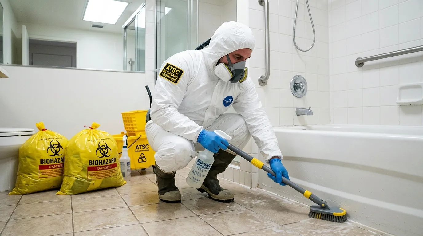 Decontamination equipment deployed for Blood Cleanup in South Boston